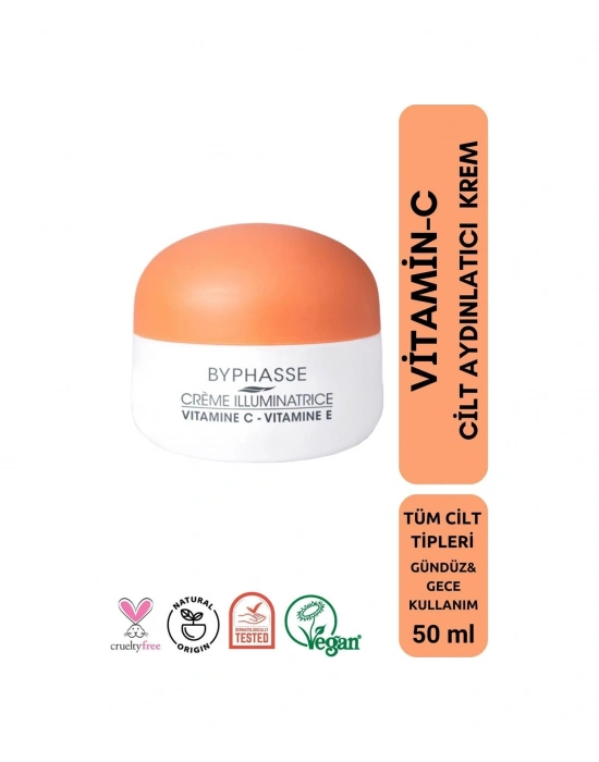 Byphasse Vitamin-C Skin Booster Aydınlatıcı Cilt Bakım Kremi 50 ML