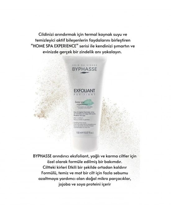 Byphasse Yağlı ve Karma Ciltler için Temizleyici ve Arındırıcı Yüz Peeling 150 ML