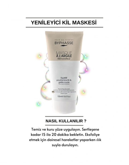 Byphasse Yenileyici Ve Onarıcı Kil Maskesi 150 ML