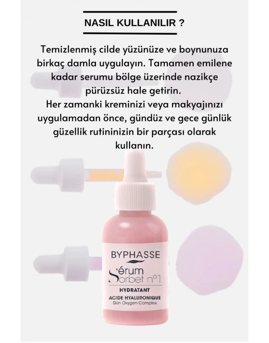 Byphasse Yoğun Nemlendirici ve Canlandırıcı Serum 50 ML