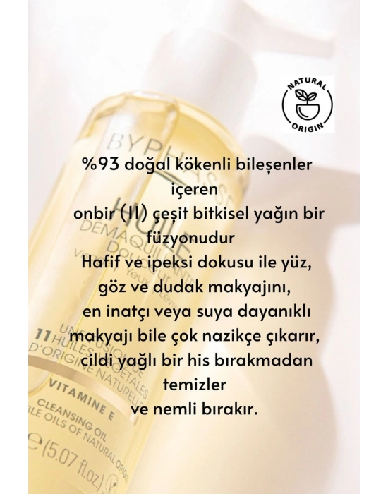 Byphasse Yüz ve Makyaj Temizleme Yağı Tüm Cilt Tipleri 150 ML