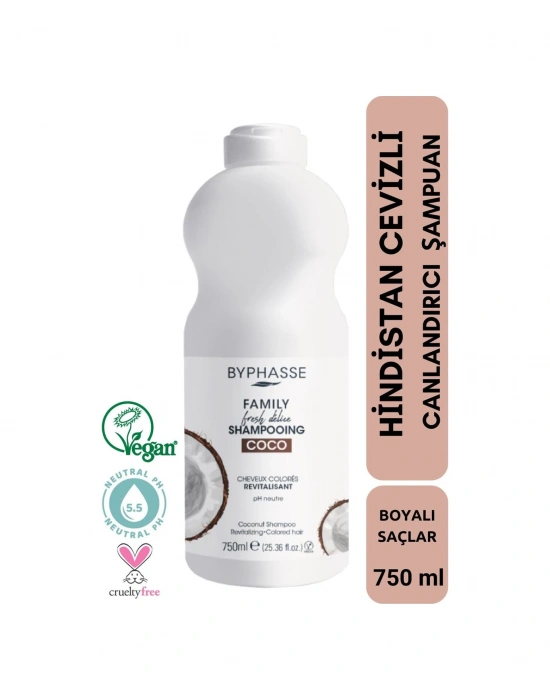 Family Fresh Boyalı Saçlara Özel Hindistan Cevizli Şampuan 750ml