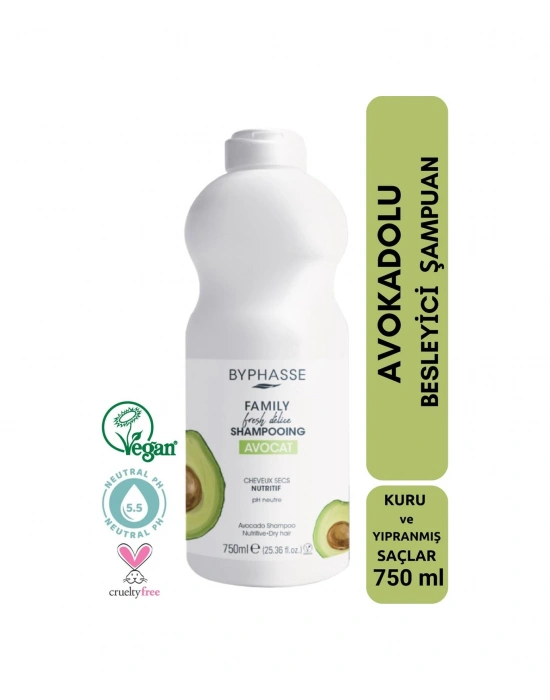 Family Fresh Kuru Saçlara Özel Avokadolu Şampuan 750ml