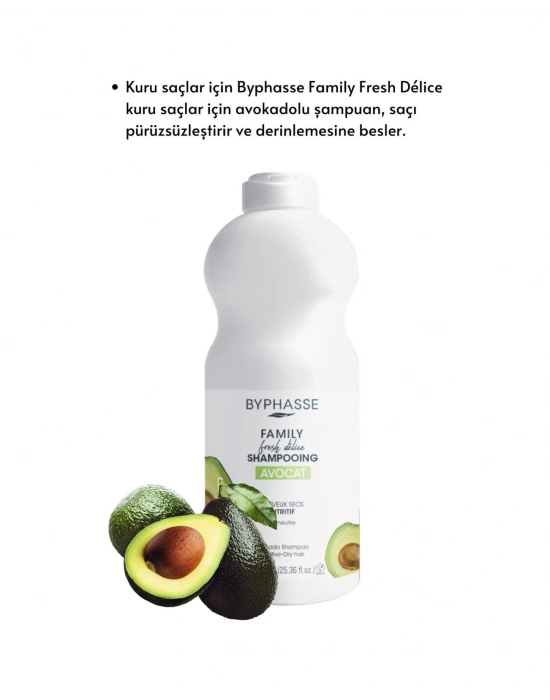 Family Fresh Kuru Saçlara Özel Avokadolu Şampuan 750ml