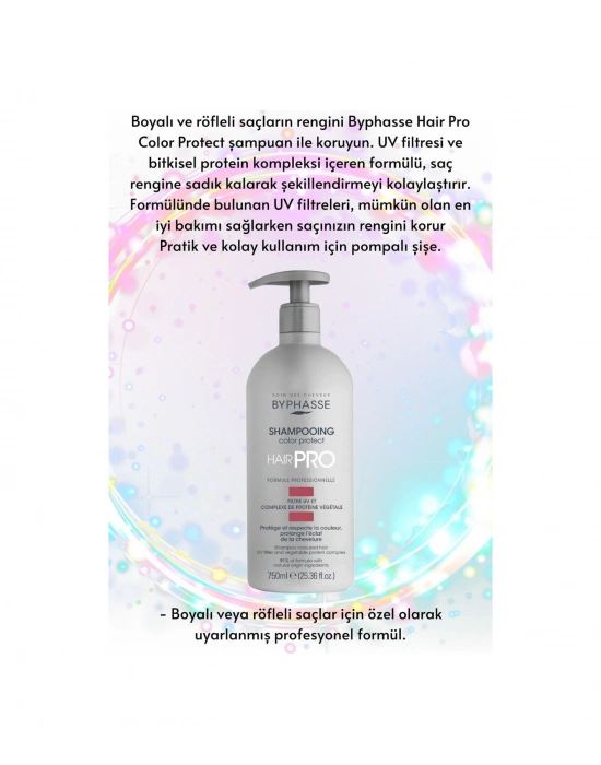 Hair Pro Boyalı Saçlara Özel Renk Koruyucu Şampuan 750ml