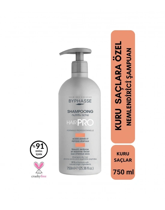 Hair Pro Kuru Saçlara Özel Nemlendirici Şampuan 750ml