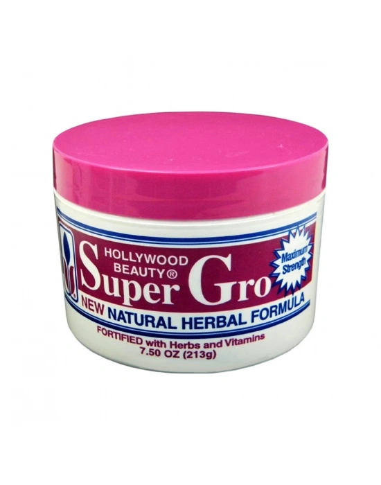 Hollywood Beauty Supergro Natural Herbal Bitkisel Saç Güçlendirici Bakım Yağı 213 G