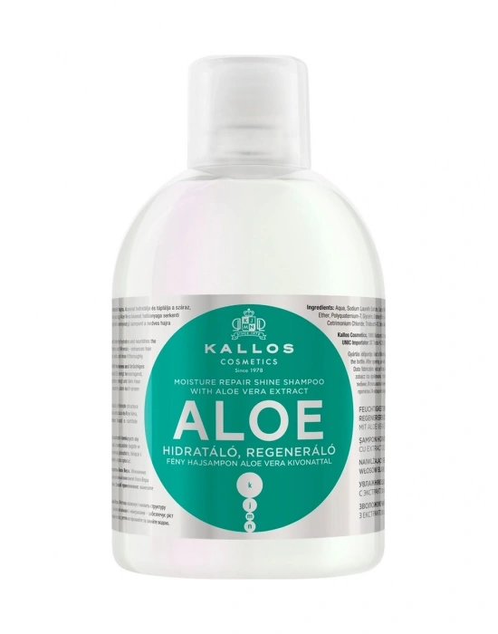 Kallos Cosmetics Aloe Işıltı Verici Şampuan 1 L