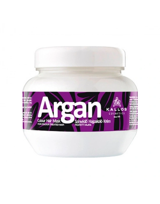Kallos Cosmetics Argan Boyalı Saçlar için Saç Maskesi 275 ML