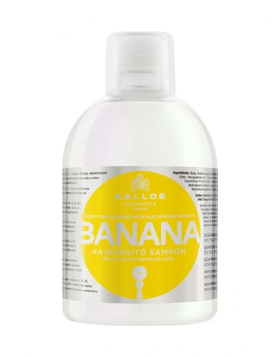Kallos Cosmetics Banana Şampuan 1 L