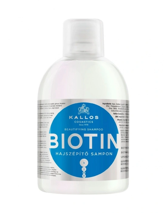 Kallos Cosmetics Biotin Besleyici ve Koruyucu Şampuan 1 L
