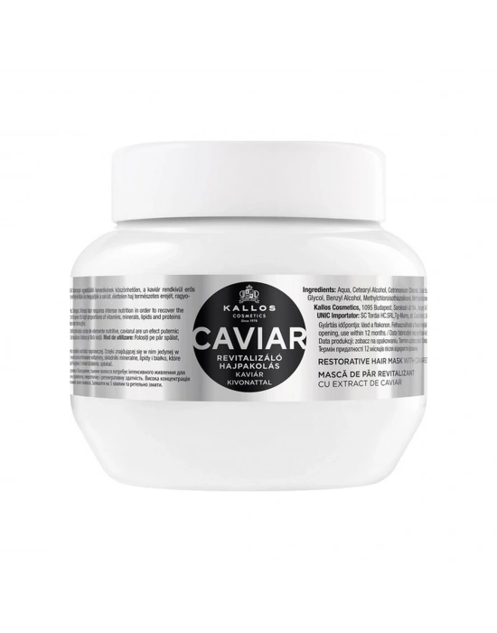 Kallos Cosmetics Caviar Havyar Özlü Onarıcı Saç Maskesi 275 ML