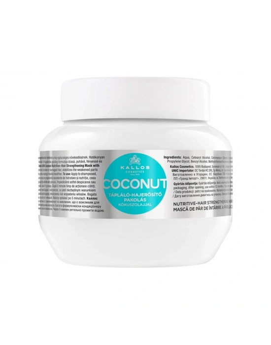 Kallos Cosmetics Coconut ve Besleyici Saç Maskesi 275 ML