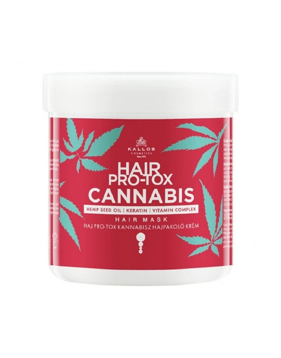 Kallos Cosmetics Hair Pro-Tox Cannabis Saç Maskesi 500 ML