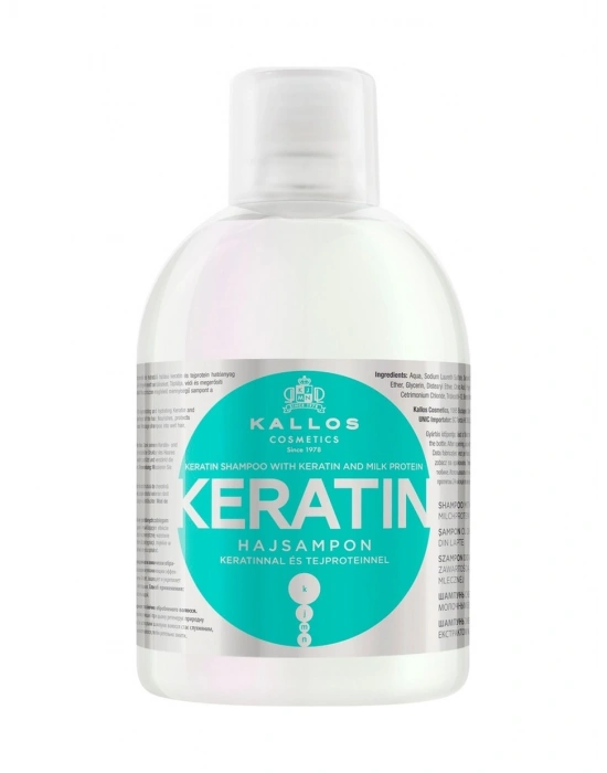 Kallos Cosmetics Keratin Şampuan 1 L