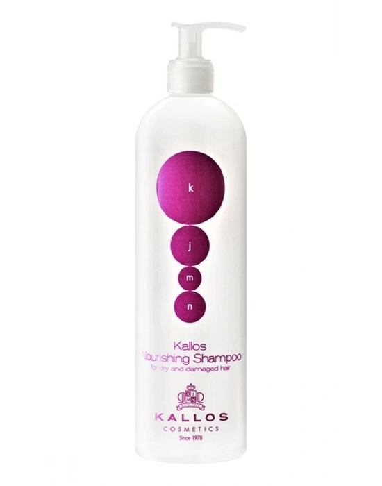 Kallos Cosmetics Kuru ve Yıpranmış Saçlar için Besleyici Şampuan 500 ML