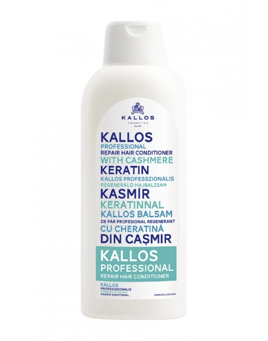 Kallos Cosmetics Professional  Kaşmir Keratinli Onarıcı ve Yenileyici Saç Bakım Kremi 1 L