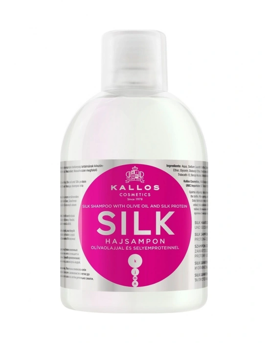 Kallos Cosmetics Silk Zeytinyağlı ve İpek Proteinli Şampuan 1 L