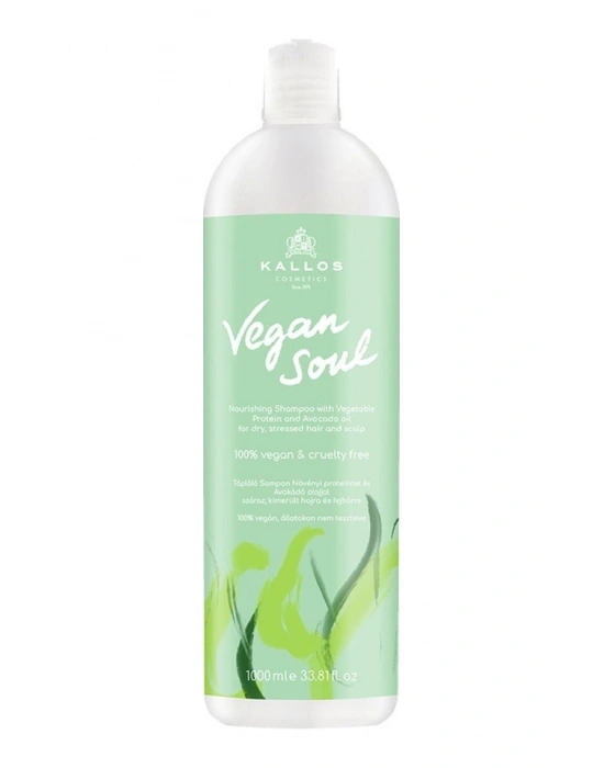 Kallos Cosmetics vegan Soul Vegan Şampuan 1 L