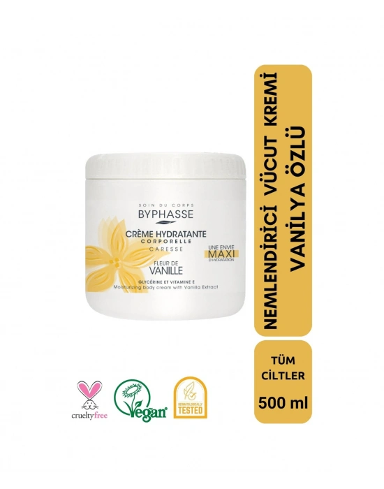 Nemlendirici Vücut Kremi Vanilya Özlü 500ml