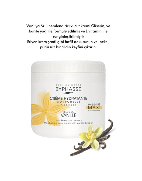 Nemlendirici Vücut Kremi Vanilya Özlü 500ml