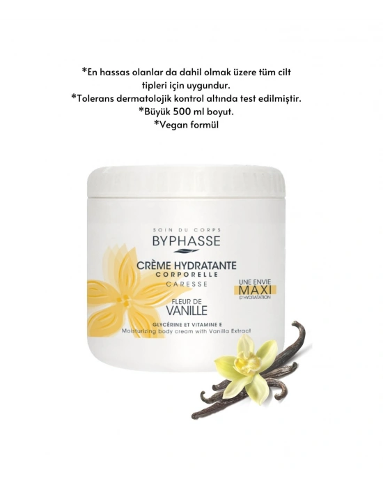 Nemlendirici Vücut Kremi Vanilya Özlü 500ml