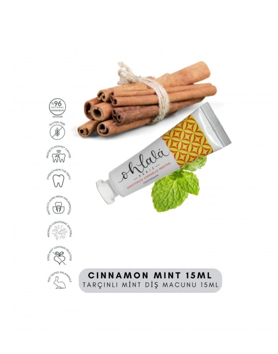 Ohlala Cinnamon & Mint Diş Macunu 15 ML