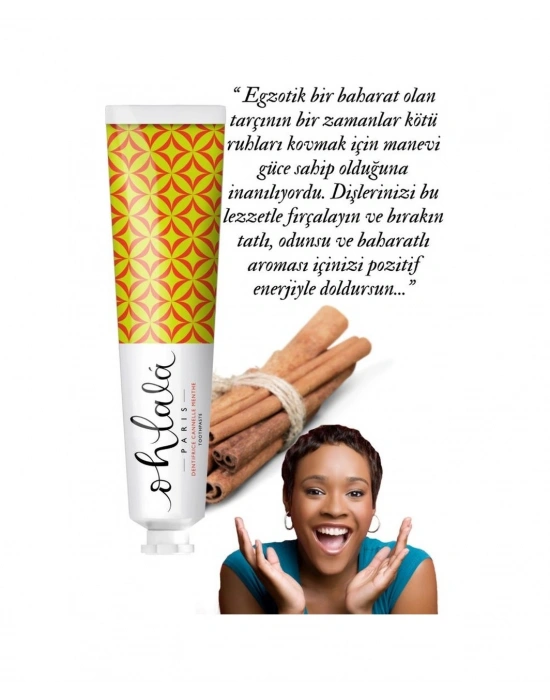 Ohlala Cinnamon Mint Tarçın-nane Diş Macunu 75ml