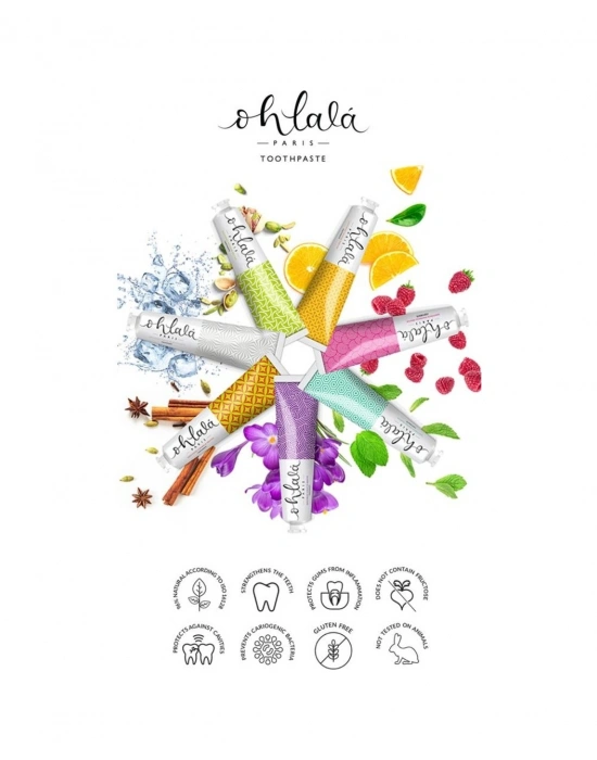 Ohlala Cinnamon Mint Tarçın-nane Diş Macunu 75ml