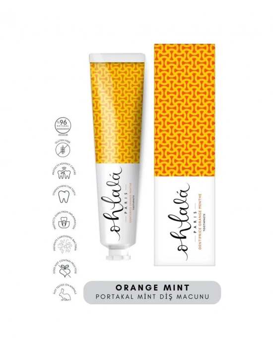 Ohlala Orange Mint Portakal-nane Diş Macunu 75ml