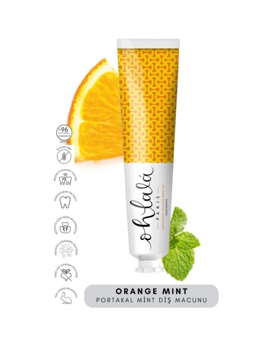Ohlala Orange Mint Portakal-nane Diş Macunu 75ml