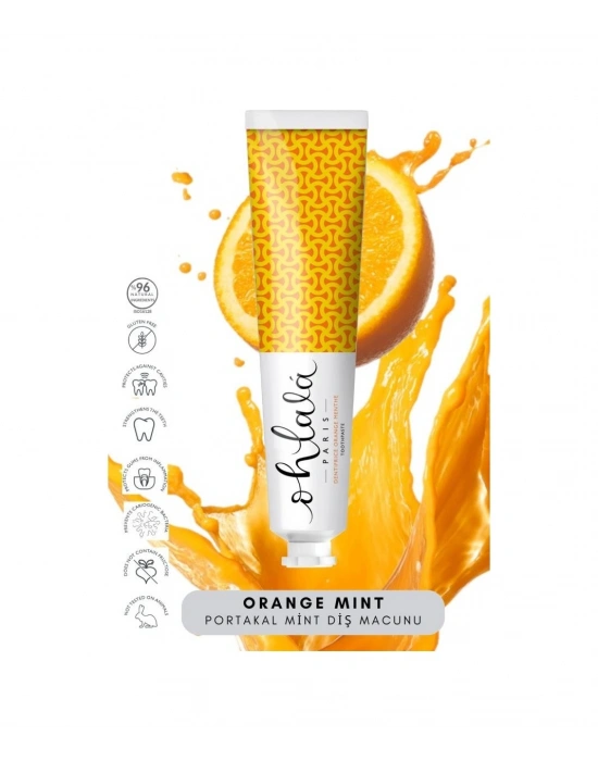 Ohlala Orange Mint Portakal-nane Diş Macunu 75ml