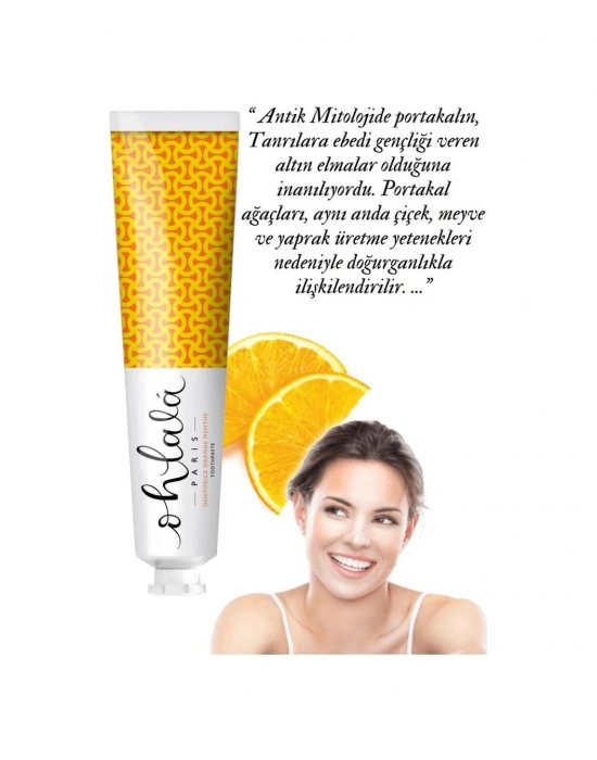 Ohlala Orange Mint Portakal-nane Diş Macunu 75ml