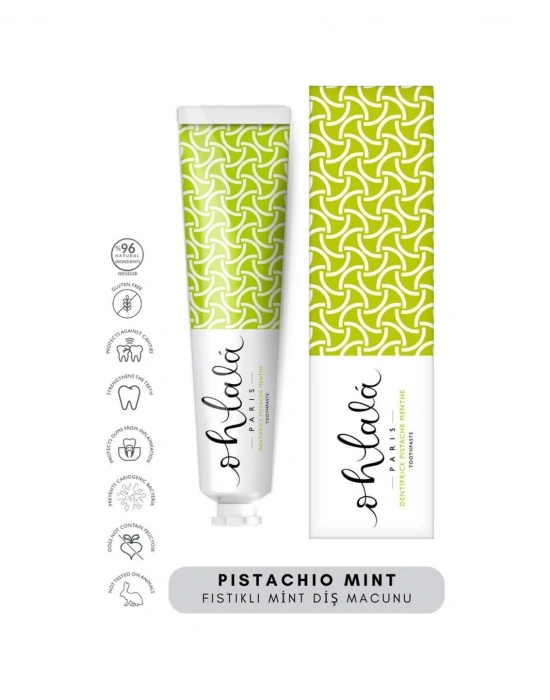 Ohlala Pistachio Mint Antep Fıstığı-nane Diş Macunu 75ml