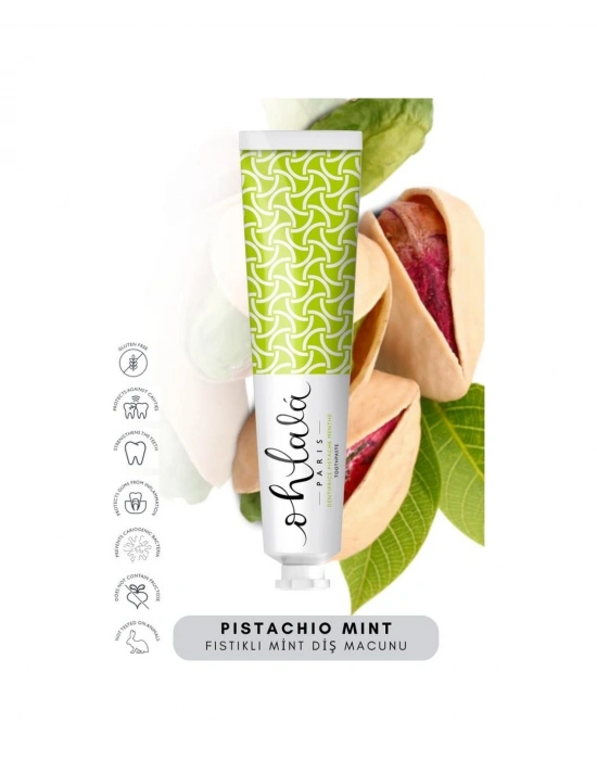 Ohlala Pistachio Mint Antep Fıstığı-nane Diş Macunu 75ml