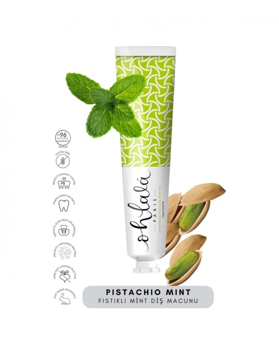 Ohlala Pistachio Mint Antep Fıstığı-nane Diş Macunu 75ml
