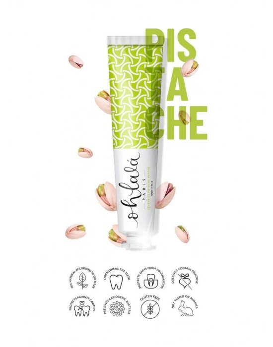 Ohlala Pistachio Mint Antep Fıstığı-nane Diş Macunu 75ml