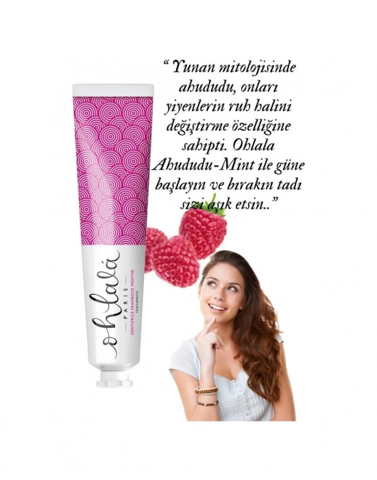 Ohlala Raspberry Mint Ahududu-nane Diş Macunu 75ml