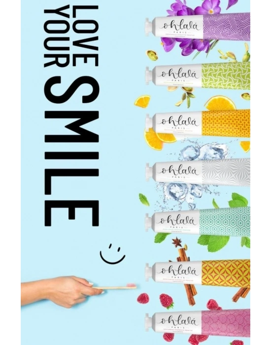 Ohlala Raspberry Mint Ahududu-nane Diş Macunu 75ml