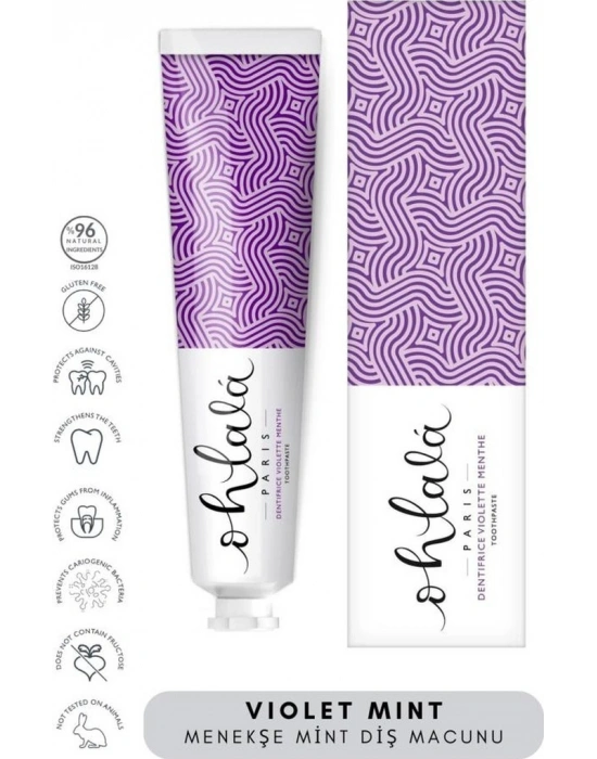 Ohlala Violet Mint Menekşe-nane Diş Macunu 75ml