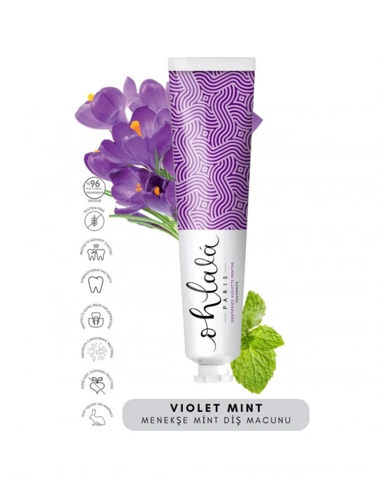 Ohlala Violet Mint Menekşe-nane Diş Macunu 75ml