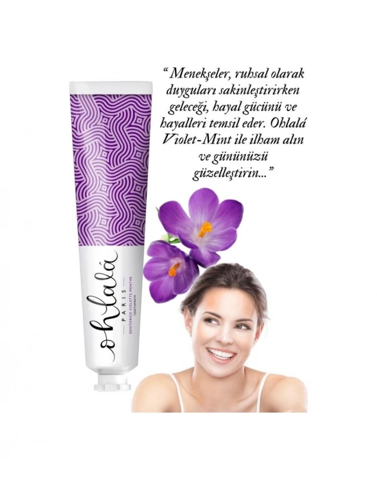 Ohlala Violet Mint Menekşe-nane Diş Macunu 75ml