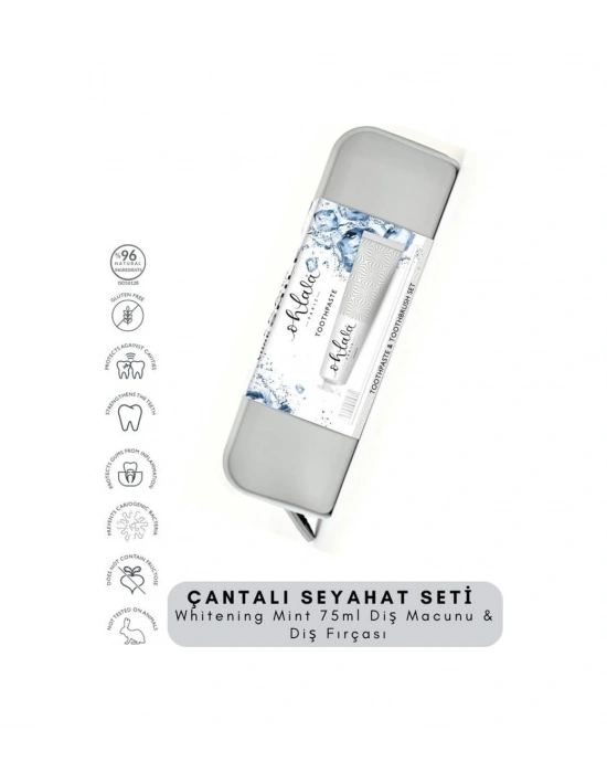Ohlala Whitening 75 Ml + Dental Luxe Diş Fırçası Premium Seyahat Seti