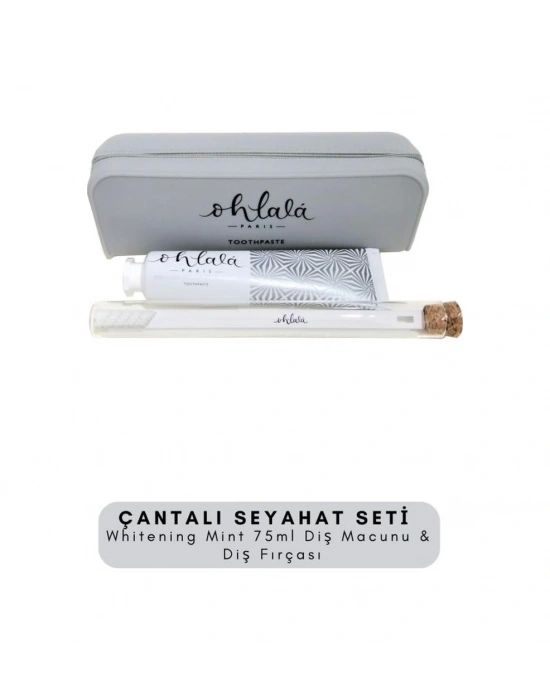 Ohlala Whitening 75 Ml + Dental Luxe Diş Fırçası Premium Seyahat Seti
