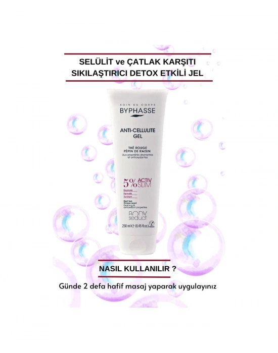 Selülit Ve Çatlak Karşıtı Sıkılaştırıcı  Etkili Vücut Jeli 250ml