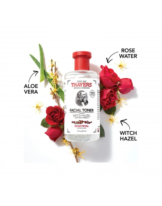 Thayers Cadı Fındığı ve Gül Yaprağı İçerikli Tonik 355 ML
