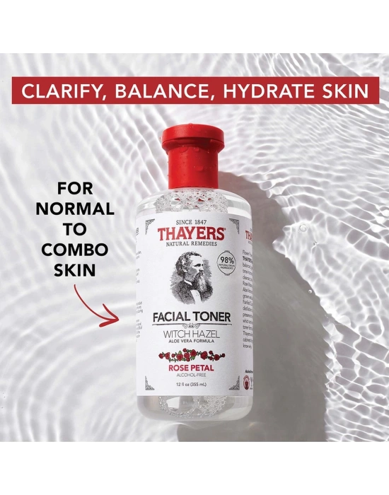 Thayers Cadı Fındığı ve Gül Yaprağı İçerikli Tonik 355 ML