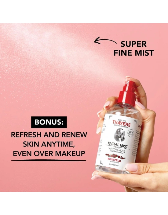 Thayers Cadı Fındığı ve Gül Yaprağı İçerikli Yüz Spreyi 237 ML