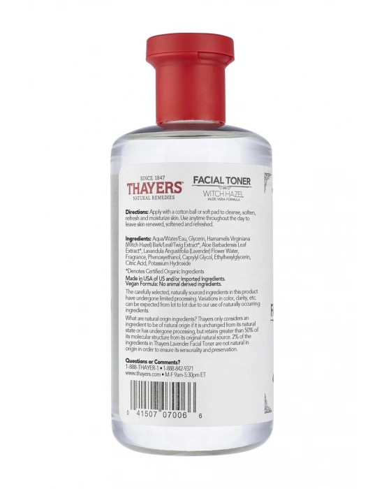 Thayers Cadı Fındığı ve Lavanta İçerikli Tonik 355 ML
