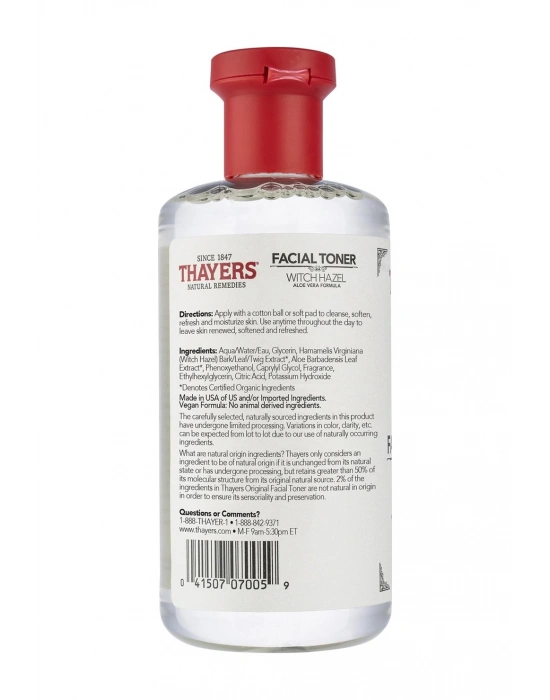 Thayers Original Cadı Fındığı İçerikli Tonik 355 ML